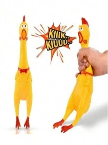 Chillon Rubber Chicken Toy Prank Offer Large 37 Cm