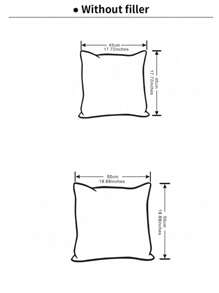 皮革抱枕套,銀色 1 件套現代皮革/帆布裝飾枕套,適合家居裝飾臥室客廳沙發床沙發, - 銀色 - 查看 3