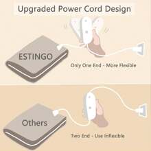 Heated Throw Blanket Electric Blanket Throw, Heated Blanket with 5 Heating Levels & 4 Hours Auto Off, Super Cozy Soft Heating Blanket with Fast Heating for Bedding, 50"x60", Light Gray