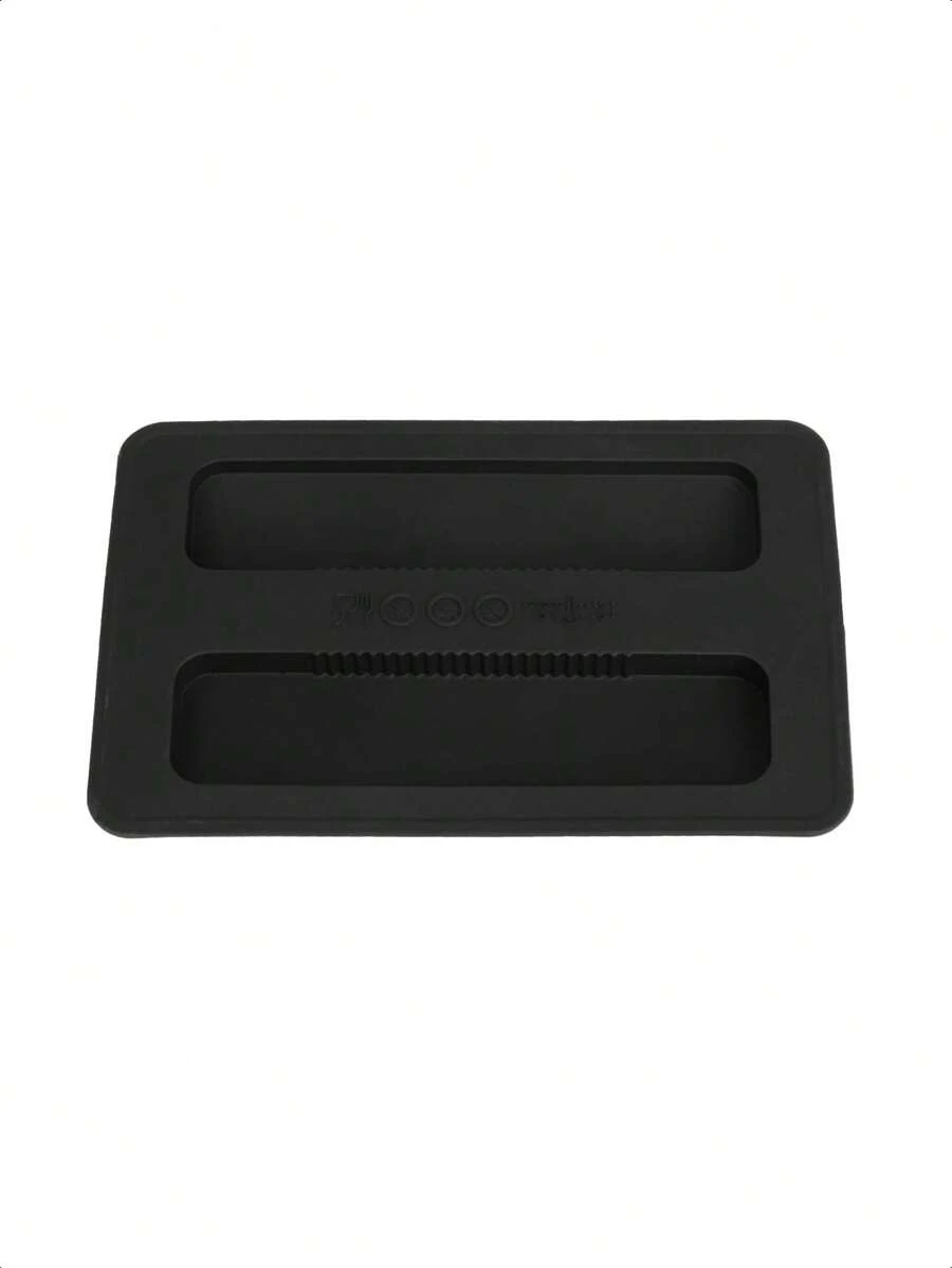 1 件防塵罩適用於2 片烤麵包機,食品安全矽膠保護烤麵包機免受灰塵、污垢、貓毛、狗毛、溢出物、飛濺、小動物、蟲子和污跡,矽膠烤麵包機蓋,烤麵包機上蓋,廚房用具保護膜 - 黑色 - 查看 1