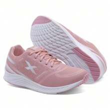 Women Wedge Sneakers - 乾枯玫瑰色 - 查看 4