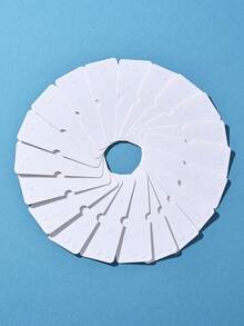 5/100pcs Paper Heart-Shaped Cardboard Foldable Jewelry Organizer & Packaging For Bracelets, Necklaces Display - LOVE card - View 4