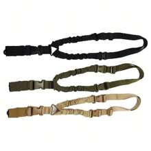 1pc Universal Nylon Shoulder Strap With Quick Release Buckle, Removable Adjustment Belt, Single Or Dual Point Sling For Outdoor Multi-Functional Equipment