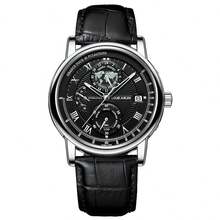 LOUIEJUELEN Hot Model Juelen Navigator Series Multi-functional High-end Men's Watch - Silver - View 13