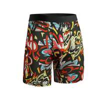 1pc Men's Breathable Ice Silk Printed Stretch Boxer Briefs - Multicolor - View 2