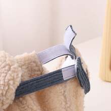 兒童護耳帽加厚毛絨材質秋冬卡通棒球帽男女童 - 咖啡棕 - 查看 9