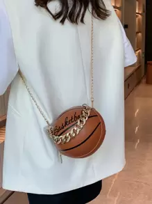 Túi tròn thiết kế bóng rổ mini nhẹ, thông thường dành cho doanh nhân dành cho nữ tuổi teen Sinh viên đại học, tân binh và công nhân cổ trắng Hoàn hảo cho văn phòng, đại học, công việc, kinh doanh, đi làm, ngoài trời, du lịch, đi chơi - màu nâu - Xem 6