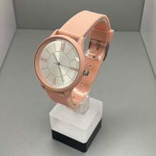 RELOJ ANALOGICO PARA DAMA , RELOJ MANECILLA PARA MUJER - Caqui - Ver 2