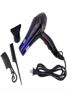 Secador de pelo de viaje difusor eléctrico de rotación golpe pelo secador de pelo estilo herramientas para salón de peluquería + boquilla