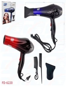 Secador de pelo de viaje difusor eléctrico de rotación golpe pelo secador de pelo estilo herramientas para salón de peluquería + boquilla