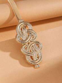 1pc Women's Metallic Belt Chain With Dress Party Decoration Thin Waistband For Casual Daily Wear. Valentine's Day Accessories