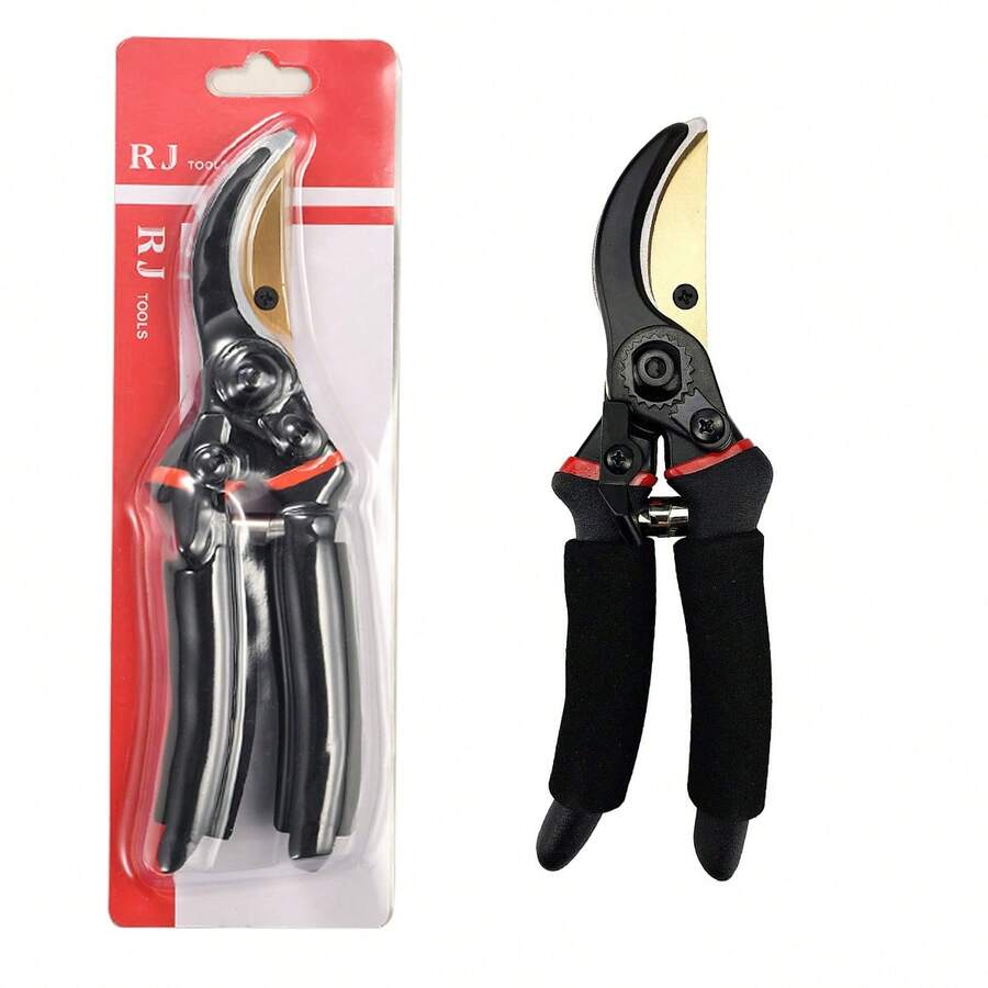 8.5英寸旁路剪 - 高級花園剪 - 重型手提專業修剪剪刀,適用於園藝和修剪 - 黑色 - 查看 1