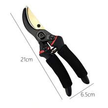 8.5英寸旁路剪 - 高級花園剪 - 重型手提專業修剪剪刀,適用於園藝和修剪 - 黑色 - 查看 2