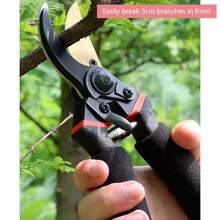 8.5英寸旁路剪 - 高級花園剪 - 重型手提專業修剪剪刀,適用於園藝和修剪 - 黑色 - 查看 3