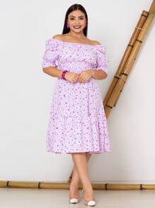 Women Dresses - Lilac Purple - View 8