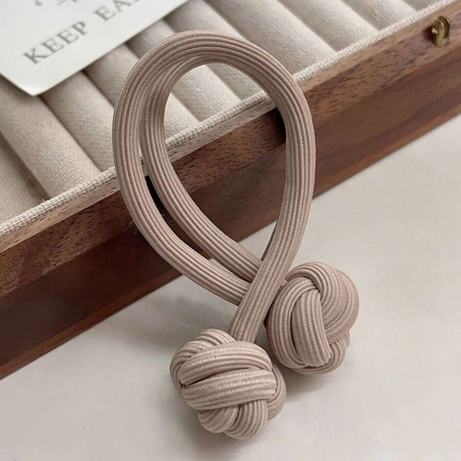 2023新款簡約高彈性髮繩耐用髮圈可愛優雅高馬尾髮帶