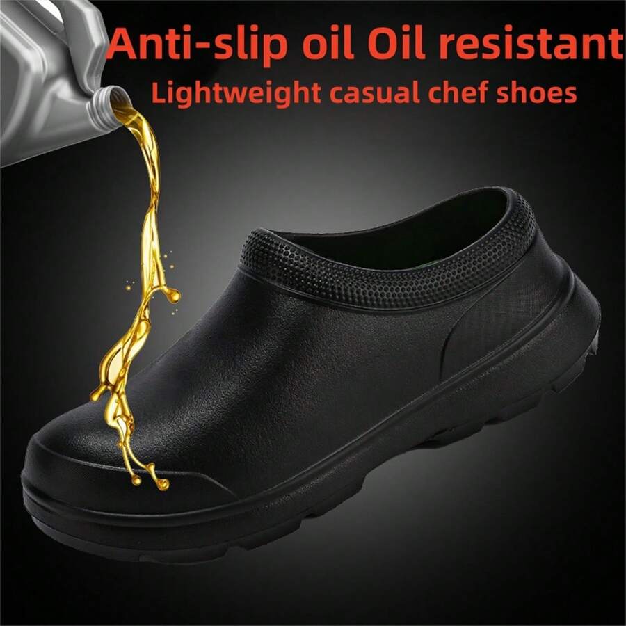 男士廚師鞋/工作鞋,醫院鞋/護士鞋,鋼頭防砸防刺防油防滑設計