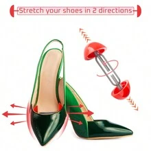 2入組調節式鞋擴張器鞋撐,男女加大號碼鞋型整形器,擴大鞋楦