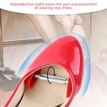2入組調節式鞋擴張器鞋撐,男女加大號碼鞋型整形器,擴大鞋楦