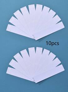 5/100入組可愛的牛皮紙珠寶展示卡,可用於包裝和展示手鐲、項鍊等 - 卡片D - 查看 19