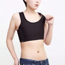 NỮ Áo ba lỗ & Áo yếm - màu đen - Xem 3