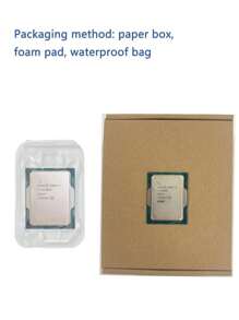 Intel Core I5-11400 I5 11400 2.6GHz 6-Core 12-Thread CPU Processor L3=12M 65W LGA 1200 No Fan Desktop Processor Cpu Computer Component Pc Gaming - White - View 4