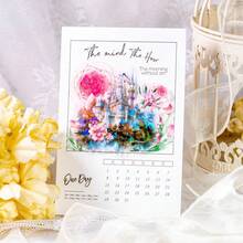 城堡花域系列城堡主題手冊擺飾1張10張 - 藍色 - 查看 5