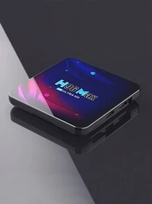 H96max V11智慧電視盒,android 11 Rk3318四核中央處理器,支援4k視頻解碼,bt 4.0媒體播放器套裝盒(歐洲版插頭)