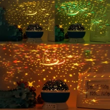 ZZPQVT Christmas Decor 1pc Colorful Starry Night Light With Dreamy Projection For Bedroom - Create Romantic And Comfortable Atmosphere, Star Projector, Galaxy Light Projector, Constellation Projector - Colorful Starry Night Light - View 6