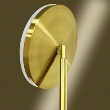JOOFO Floor Lamp,30W/2400LM Sky LED Modern Torchiere 3 Color Temperatures Super Bright Floor Lamps-Tall Standing Pole Light With Remote & Touch Control For Living Room,Bed Room,Office (Brushed Gold) - Vàng chải - Xem 6