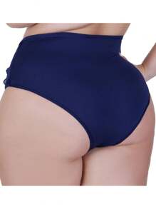 Plus Size Panties - 藏蓝色 - 查看 2