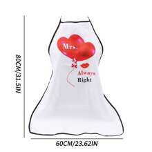 創意搞笑肌肉男廚房圍裙,防油防水,烤肉用 - 彩色 - 查看 2