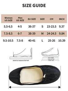 女式方便便攜拖鞋,安靜落地蛋殼設計,室內使用,軟底拖鞋,開車,開學、畢業季圖書館使用,平底鞋,旅行,早教日必備單品,附贈儲物袋一個 - 黑色 - 查看 3