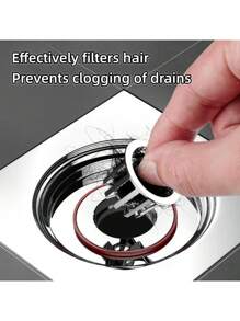 4入組防臭地漏、防倒流地漏、防臭杯型地漏、防倒流和除臭地漏,適用於淋浴、浴室和廚房 - 透明 - 查看 3