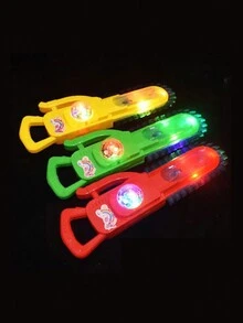 兒童電動閃光玩具,模擬兒童發光電鋸音樂多彩電鋸攤位 - 綠色 - 查看 2