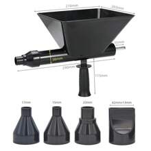 電動水泥灌漿槍,全自動灌漿工具,適用於門窗牆壁 - 黑色 - 查看 4