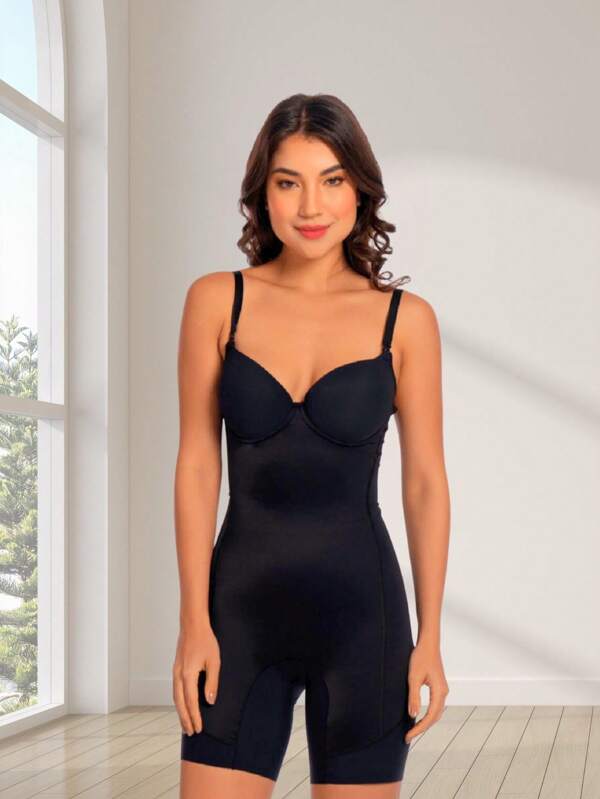 Body Macaquinho Modelador Reduz Cintura