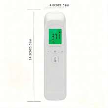 Digital Thermometer, No Touch Forehead Thermometer ,Body Surface Mode Thermometer With Fever Alarm And Instant Accuracy Readings (AAA Battery Not Included)