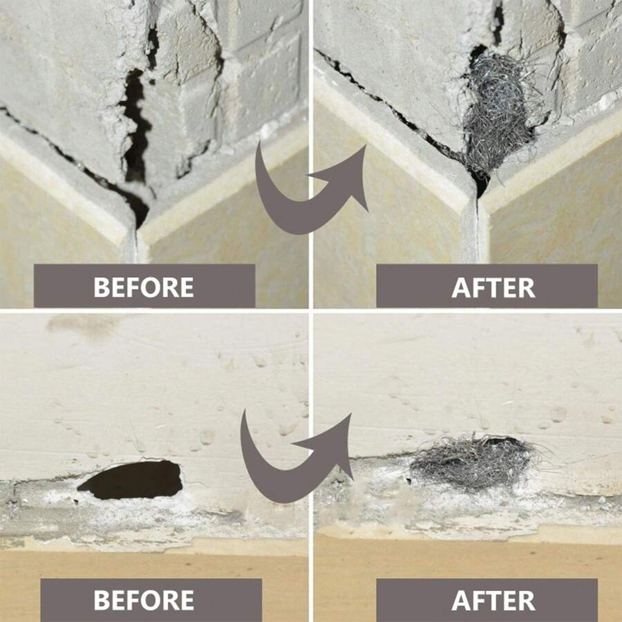 Rodent Proofing Wire Metal Mesh 6m x 127mm Steel Wool Mice Stainless