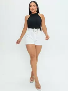 Women Shorts - White - View 5