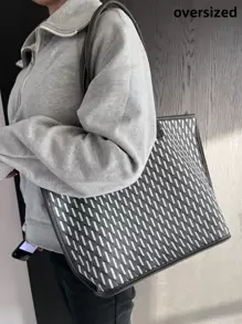 Exquisite,Elegant Classic Style Large Capacity Tote Shoulder Bag Handbag Women's Casual Bucket Bag Best Personalized Gifts For Women, Mom & Girlfriends - Multicolor - View 10