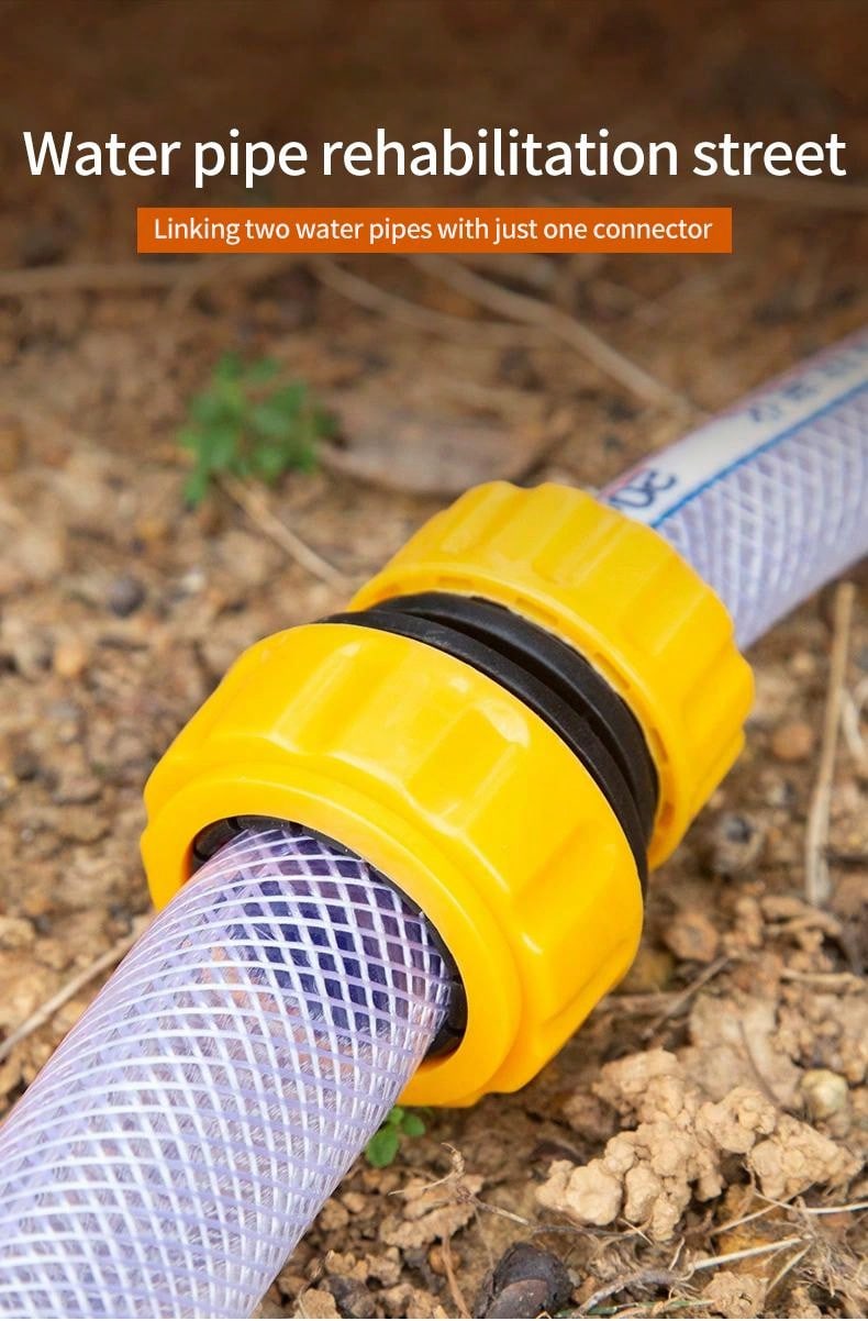 Water Pipe Repair Connector For Soft Pipes, 4way Joint Adapter, Diameter Converter, Extension
