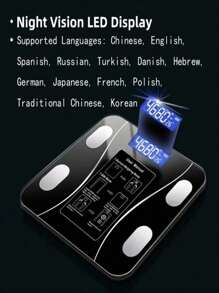 Bathroom Scales - 黑色 - 查看 10