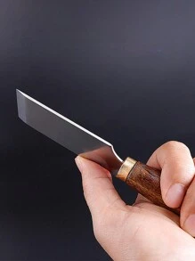 1把革製削皮刀套裝,包括直刀、斜刀、圓刀、分刀、削皮及修邊刀,適用於diy皮革工藝 - 白色 - 查看 3