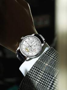 LOUIEJUELEN Hot Model Juelen Navigator Series Multi-functional High-end Men's Watch - Silver - View 7