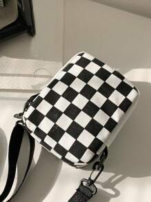 帆布格子包 男士单肩斜挎包 小方包 迷你男士格纹方包 单肩包 斜挎包 侧包 方形包 旅行度假 书包 情人节男士礼物 节日小包 夏季男士礼物 大学包 父亲节礼物 爸爸 新生 书包 返校 多功能宿舍 大学 男士斜挎包 男士包 斜挎包 侧包 学生 学校用品 秋季邮差包 男士包 圆筒包 复古款 万圣节 圣诞节 - 黑色 - 查看 6