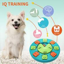 NPET Dog Puzzle Toy, Interactive Dog Toys for Small & Medium Dogs, Dog Enrichment Toys for Pet IQ Training & Mental Enrichment (Level 1) - màu xanh lá - Xem 3