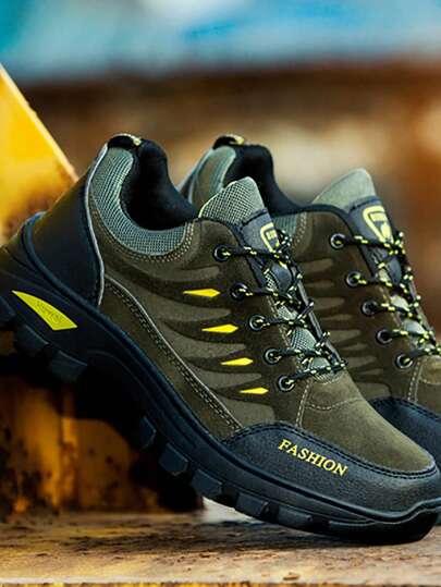 Zapatos Deportivos para Hombres,Botas de montaña,Tenis,Moda con Cordones PU Otoño Al Aire Libre Antideslizante Transpirable Botas Cómodas Zapatillas De Deporte para Informal Y Senderismo