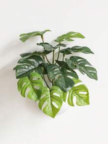 1 件人造悬挂盆栽植物套装假绿藤植物带半盆花盆人造绿植适用于墙壁家居浴室室内外装饰、情人节、礼物