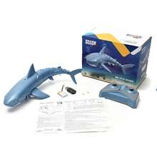 Tiburon control remoto Juguete impermeable Recargable - Azul - Ver 9